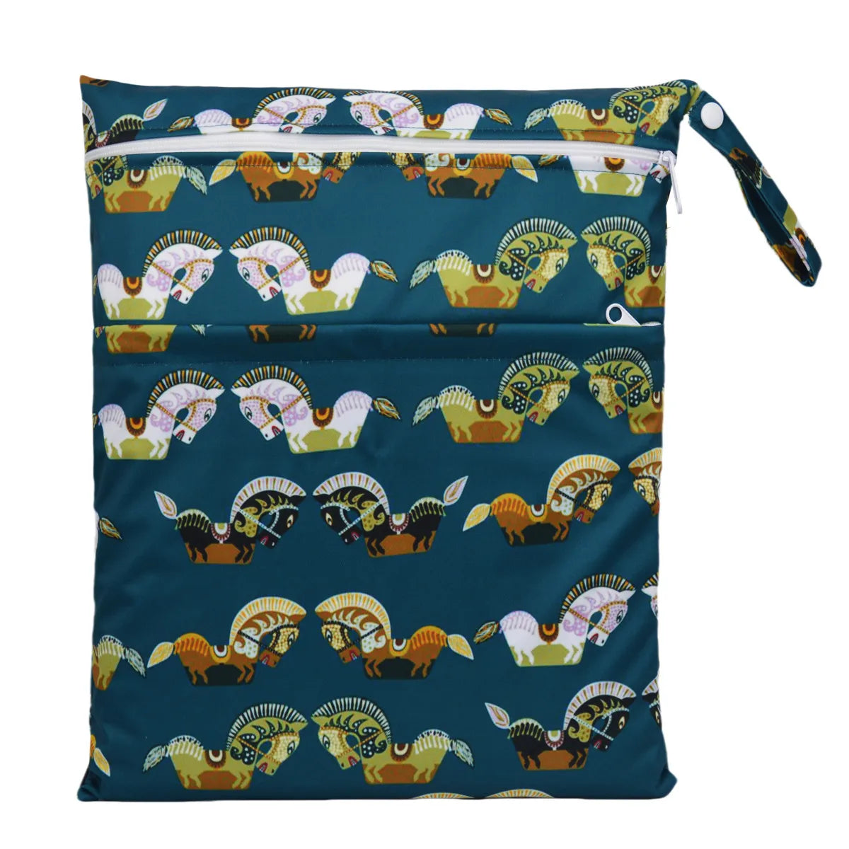 Sac imperméable bébé – Double poche, réutilisable et stylé