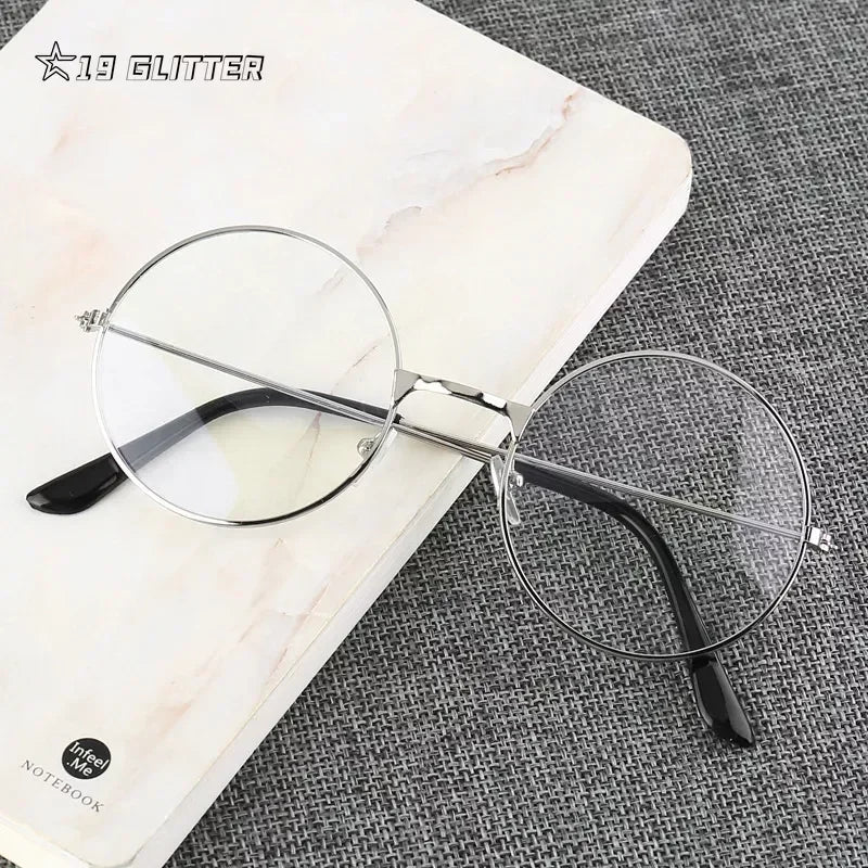 Lunettes rondes rétro – Ultra-légères et anti-lumière bleue