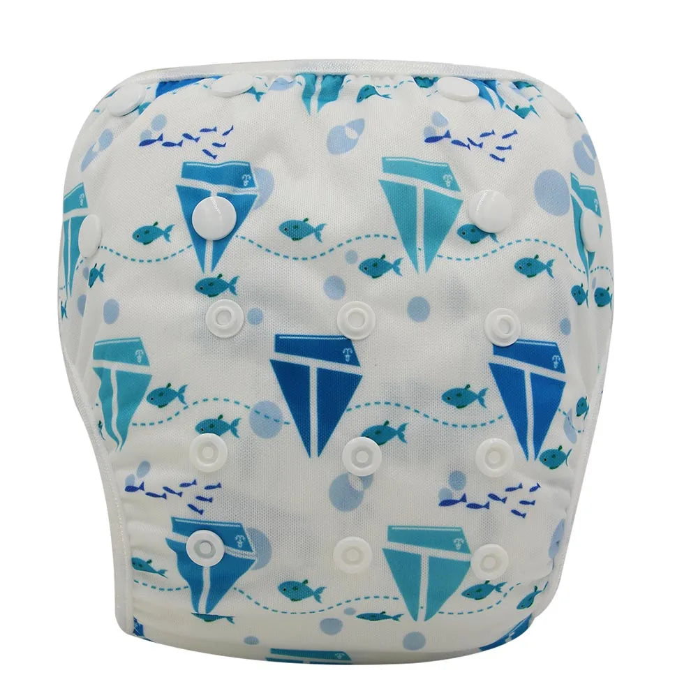 Swimming Diapers For Infants Baby Cloth Diaper Swimsuit Baby Swim Suit Children Swimwear Swimming Trunks For Girls Baby Badpak