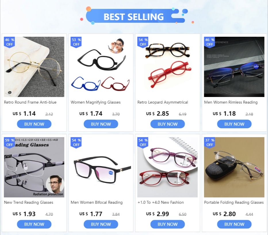 Lunettes rondes rétro – Ultra-légères et anti-lumière bleue