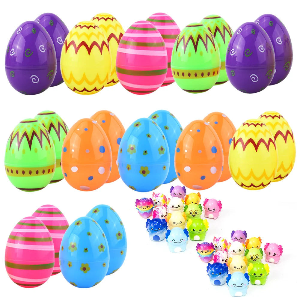 Œufs de Pâques surprises – Remplis de jouets anti-stress pour enfants