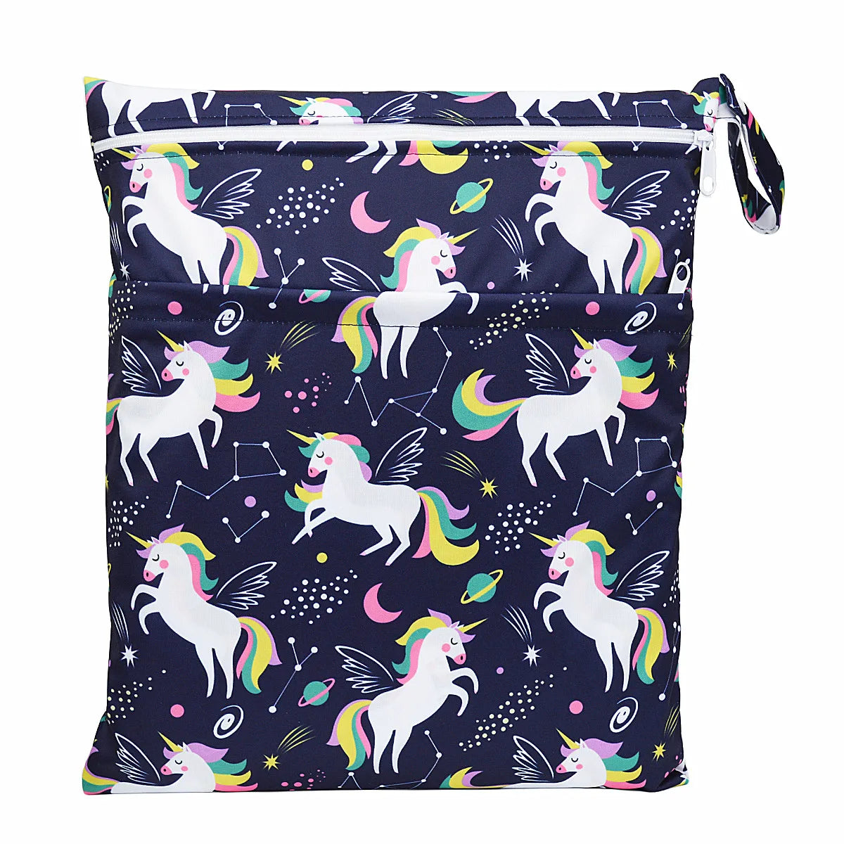 Sac imperméable bébé – Double poche, réutilisable et stylé