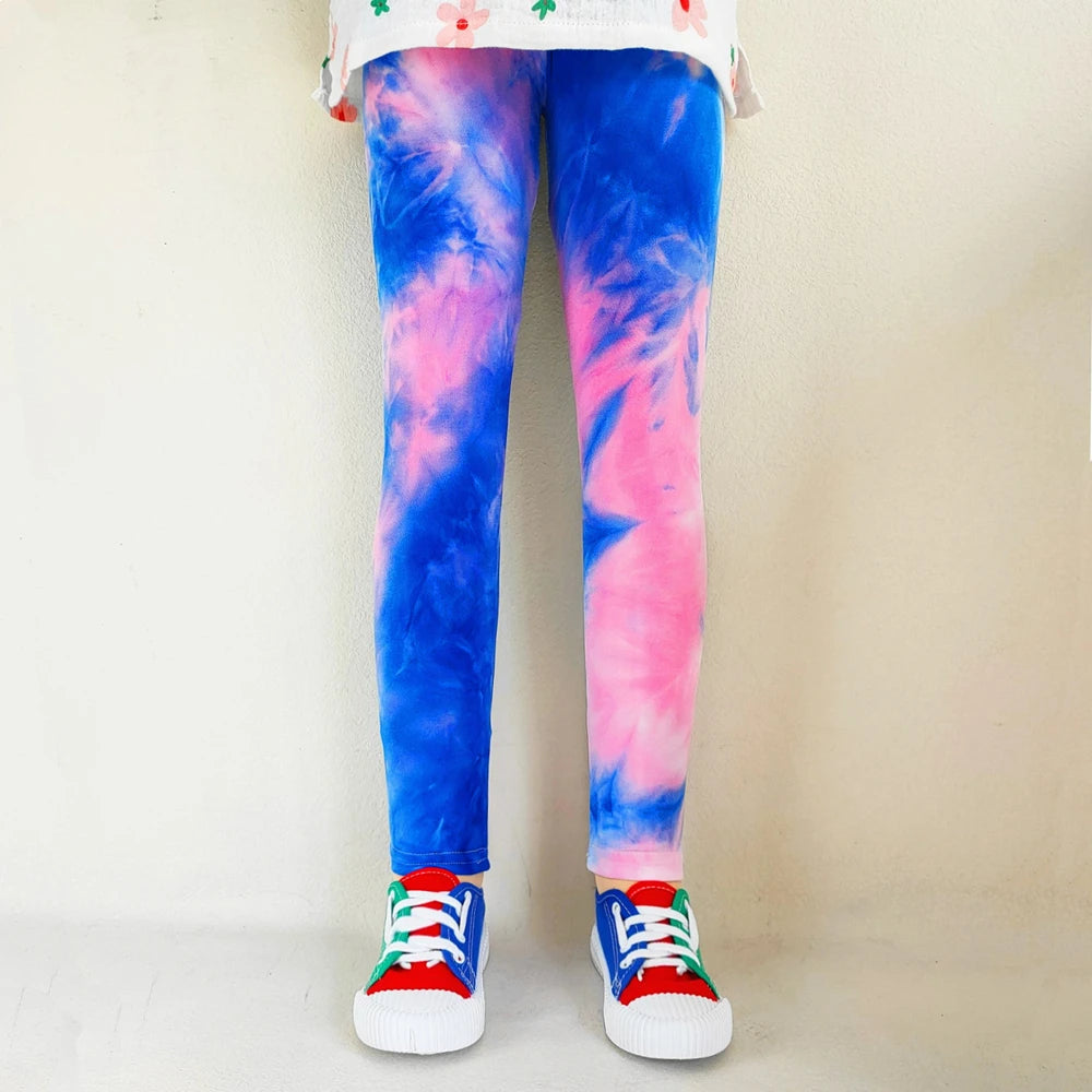 Pantalon skinny enfant – Style floral pour bouger avec légèreté