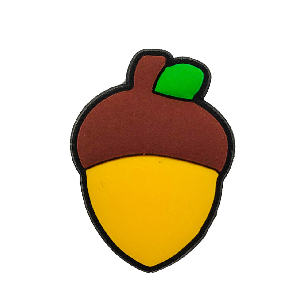 Clips déco chaussures – Motifs cartoon spécial Thanksgiving.