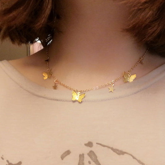 Collier pendentif papillon – Élégance discrète au quotidien