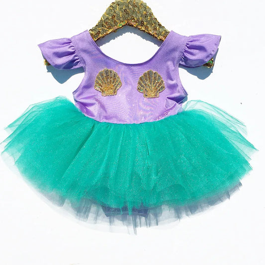 Robe bébé fille 0-18 mois – Style féerique et coupe boule adorable