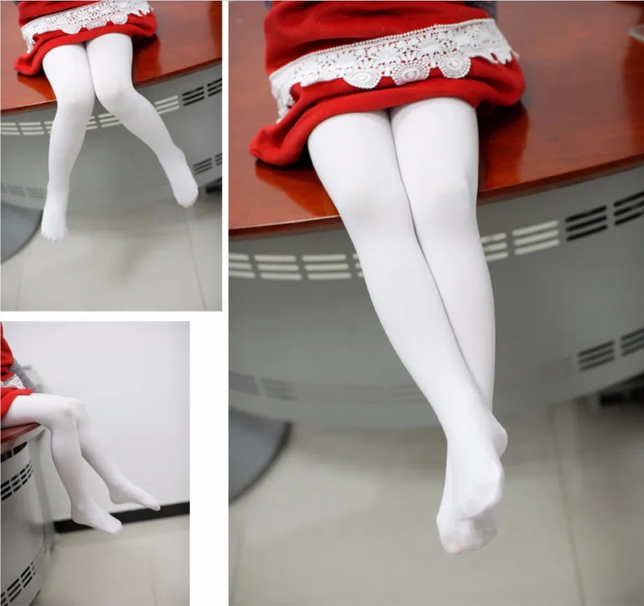Collants bébé et enfant velours (x10) – Confort et style pour les petites princesses