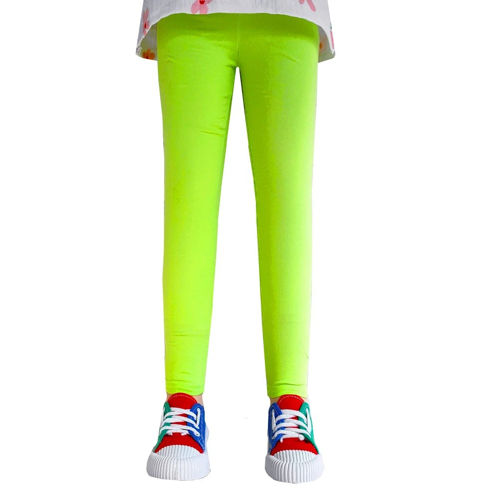 Pantalon skinny enfant – Style floral pour bouger avec légèreté