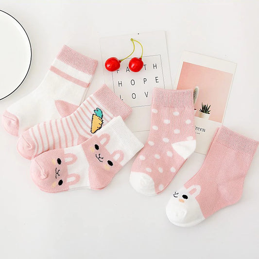 Lot de 5 paires de chaussettes enfants – Douces, chaudes et pleines de style