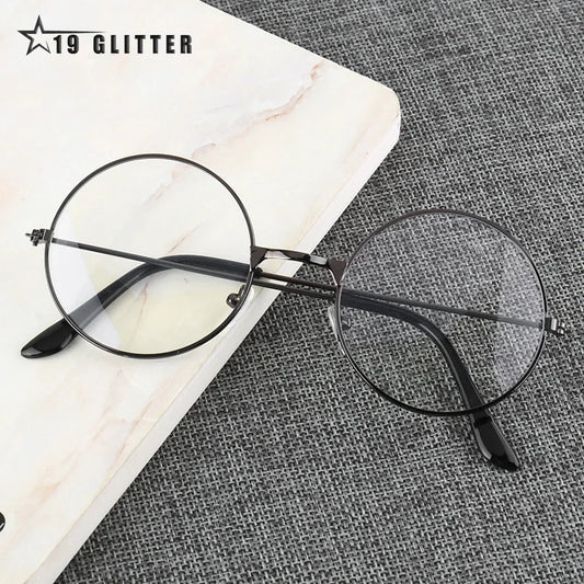 Lunettes rondes rétro – Ultra-légères et anti-lumière bleue