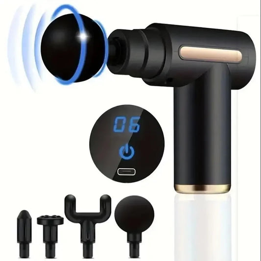 Pistolet de massage portable - Tout en un