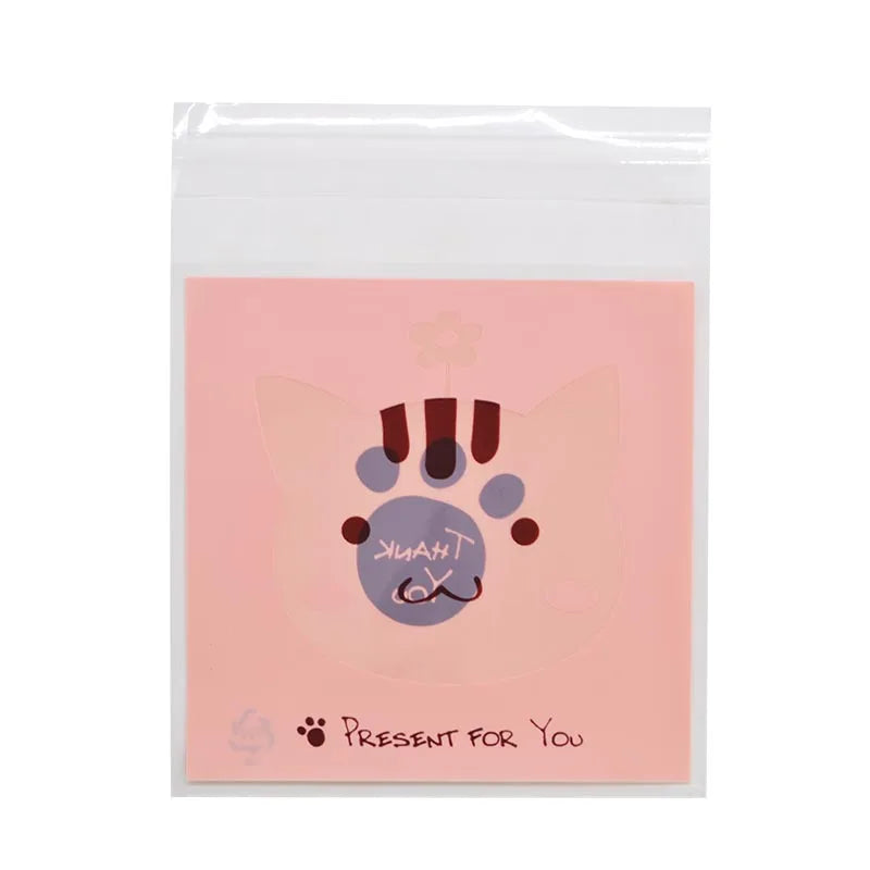 Sachets cadeaux monstres – 50/100 pcs, parfaits pour fêtes et anniversaires